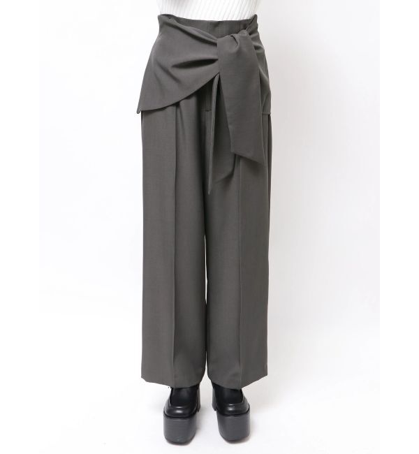 MURUA「ウエストデザインワイドパンツ」|その他|