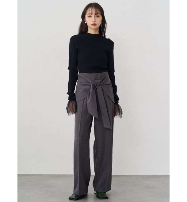 MURUA「ウエストデザインワイドパンツ」|その他|