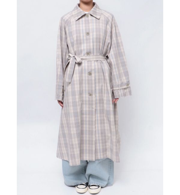 Ungrid「カットオフステンカラーコート」|ステンカラーコート|