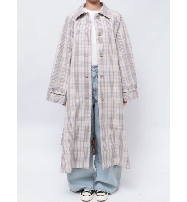 Ungrid「カットオフステンカラーコート」|ステンカラーコート|