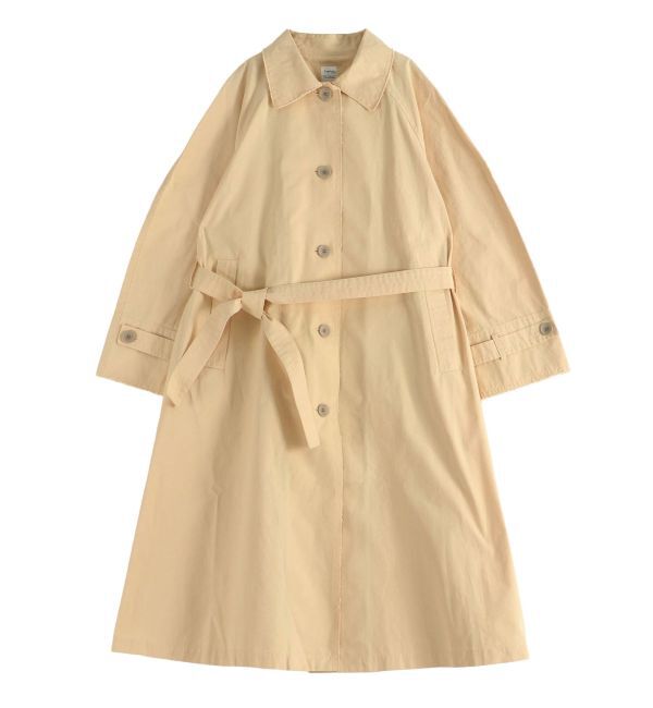 Ungrid「カットオフステンカラーコート」|ステンカラーコート|