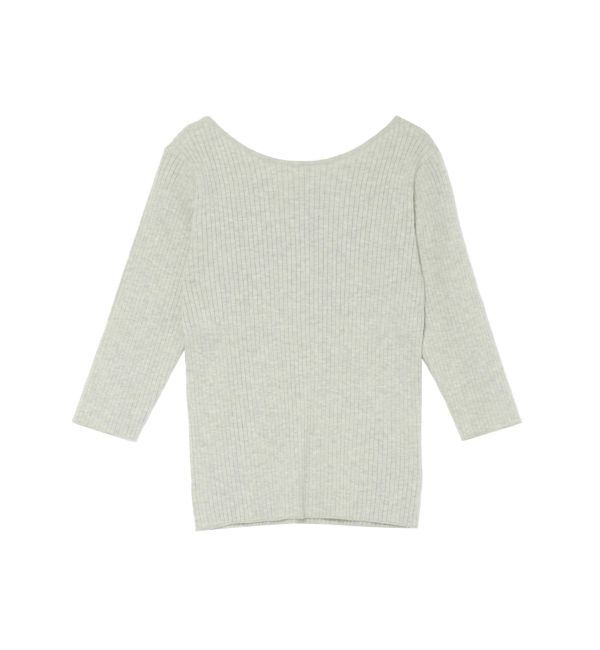 LAGUNAMOON「シルクブレンド2WAYニットプルオーバー」|ニット・セーター|