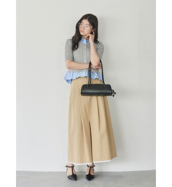 LAGUNAMOON「スリットチノスカート」|スカート|