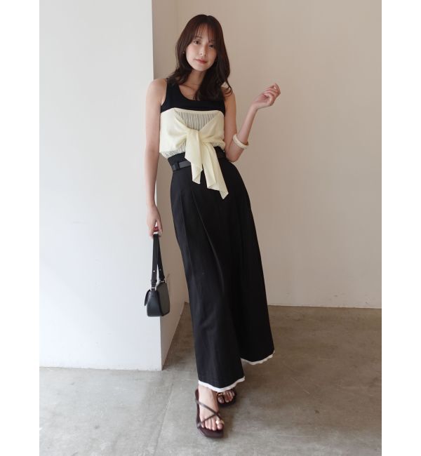 LAGUNAMOON「スリットチノスカート」|スカート|