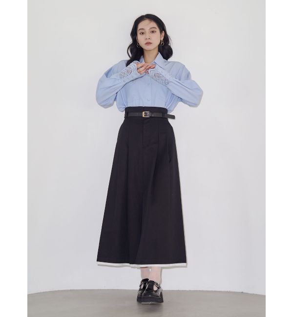 LAGUNAMOON「スリットチノスカート」|スカート|