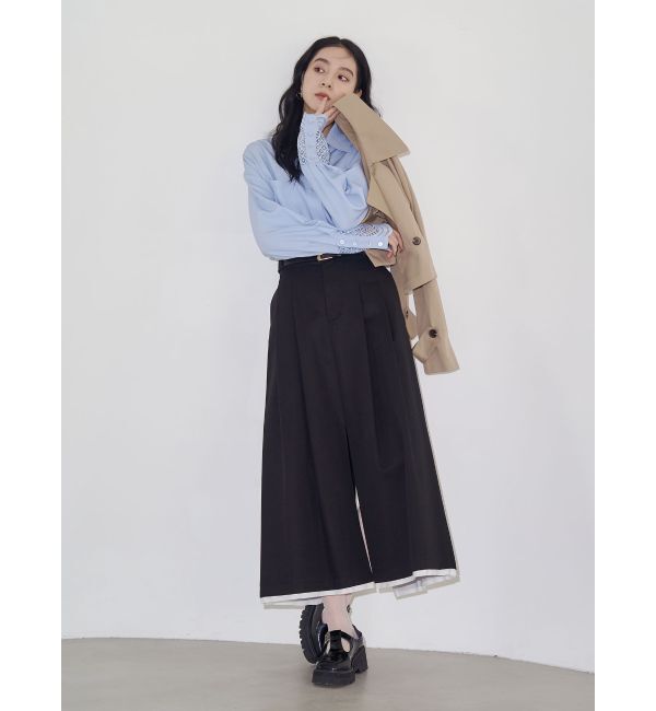 LAGUNAMOON「スリットチノスカート」|スカート|