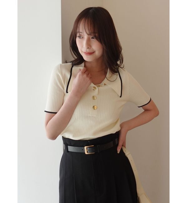 LAGUNAMOON「スリットチノスカート」|スカート|