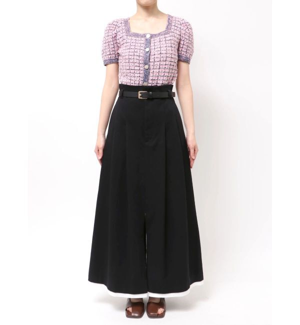 LAGUNAMOON「スリットチノスカート」|スカート|