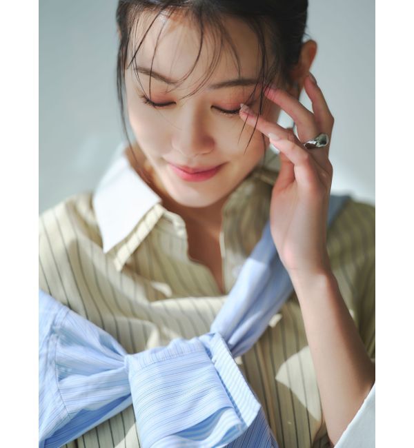 LAGUNAMOON「【POLO BCSコラボ】レイヤードカラーカフスシャツ」|シャツ・ブラウス|