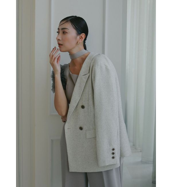 LAGUNAMOON「【ソンイさんコラボ】LADYチュールショルダーパンツドレス」|ドレス|