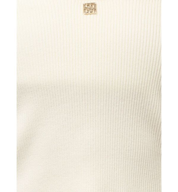 LAGUNAMOON「ボートネックニットタンク」|タンクトップ|