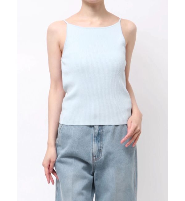 LAGUNAMOON「ボートネックニットタンク」|タンクトップ|