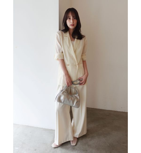 LAGUNAMOON「メッシュダブルテーラードジャケット」|テーラードジャケット|