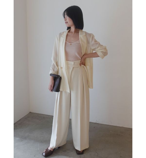 LAGUNAMOON「メッシュダブルテーラードジャケット」|テーラードジャケット|