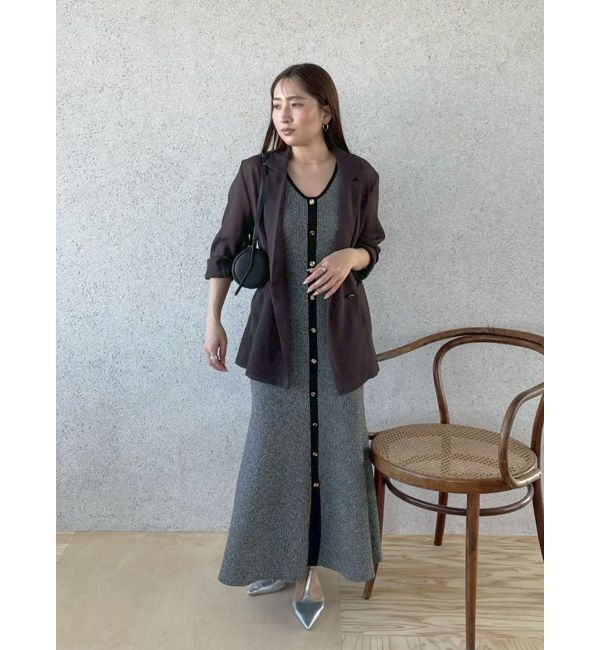 LAGUNAMOON「メッシュダブルテーラードジャケット」|テーラードジャケット|