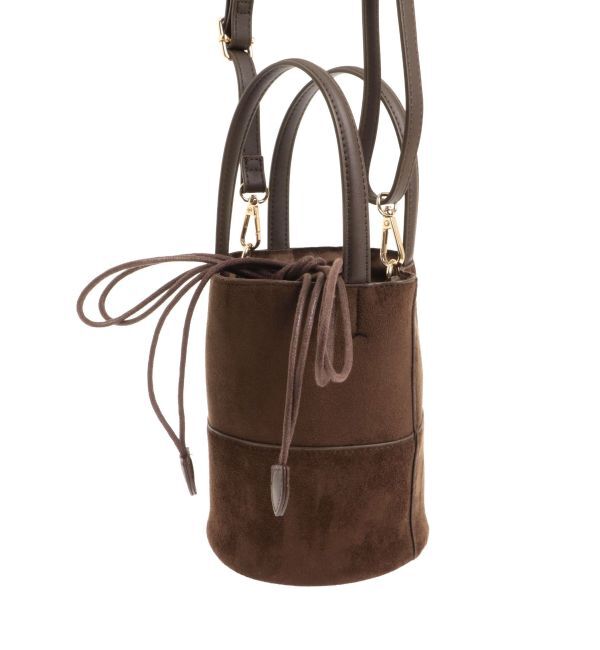 LAGUNAMOON「【VELETTO】フェイクスウェードバッグ」|ハンドバッグ|