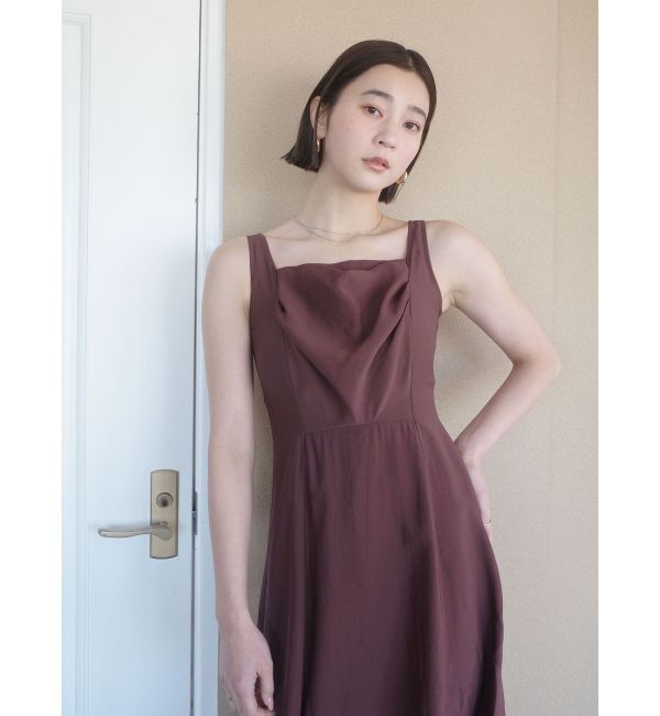 LAGUNAMOON「バックリボンフレアシアーワンピース」|ワンピース|