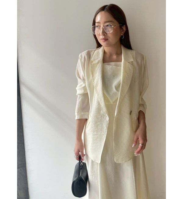 LAGUNAMOON「バックリボンフレアシアーワンピース」|ワンピース|