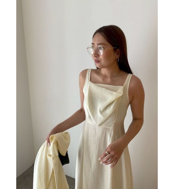 LAGUNAMOON「バックリボンフレアシアーワンピース」|ワンピース|