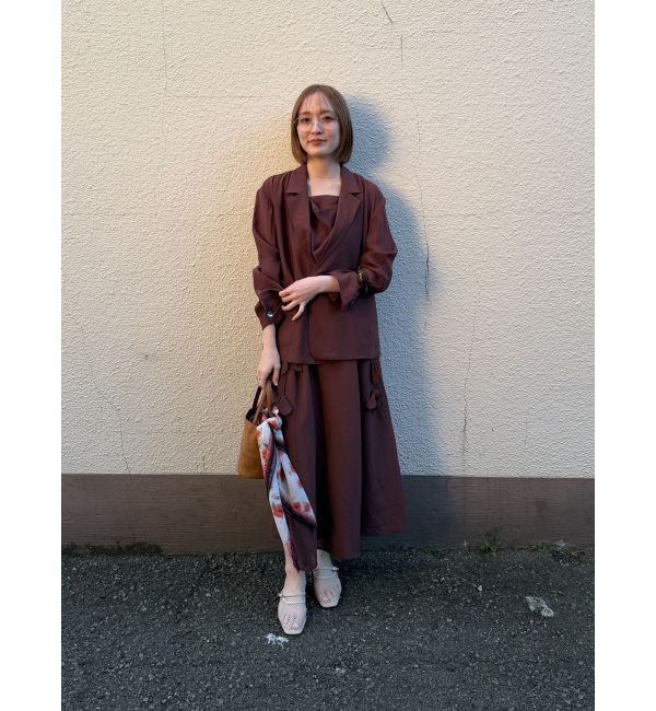 LAGUNAMOON「バックリボンフレアシアーワンピース」|ワンピース|