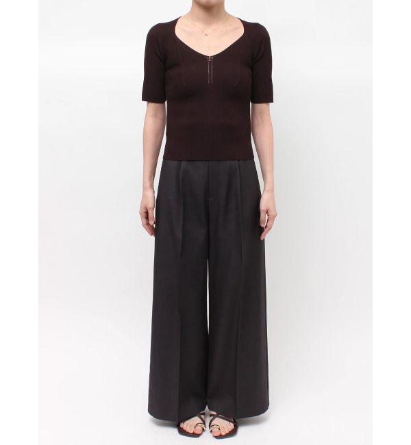 LAGUNAMOON「【UVカット】ラリエットニットプルオーバー」|ニット・セーター|