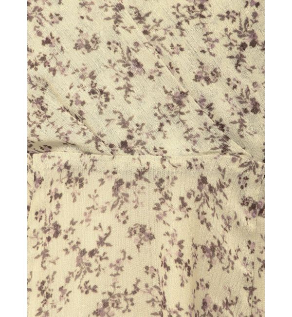 LAGUNAMOON「フロラルカシュクールワンピース」|ワンピース|