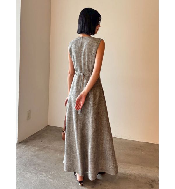 LAGUNAMOON「フロントZIPミックスカラーワンピース」|ワンピース|