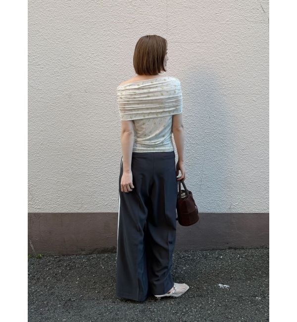 LAGUNAMOON「オフショルチュールトップス」|Tシャツ・カットソー|