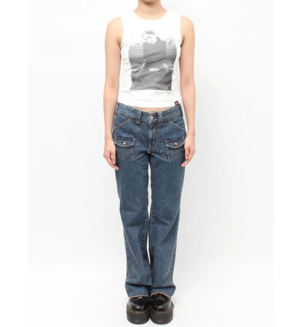 jouetie「【SOMETHING&times;PosTokyo】BUSH FLARE DENIM」|デニム|