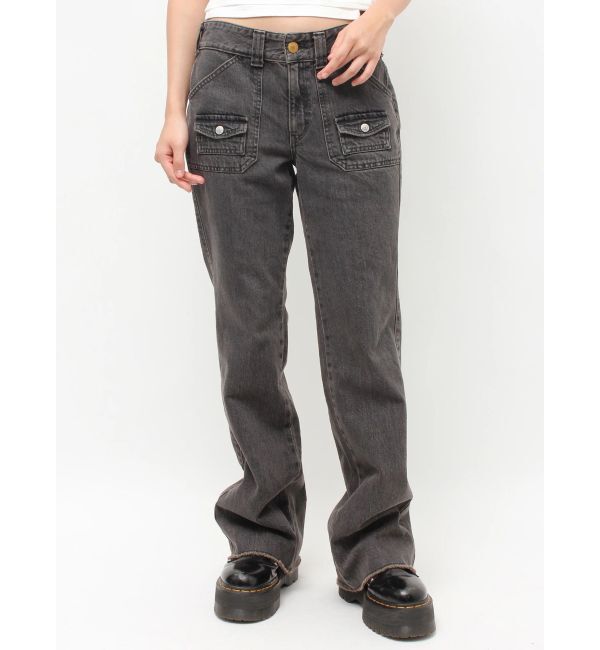 jouetie「【SOMETHING&times;PosTokyo】BUSH FLARE DENIM」|デニム|