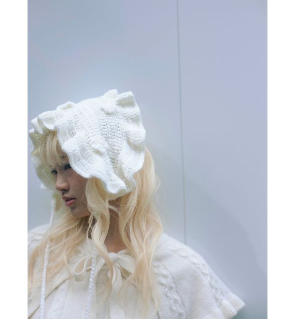 merry jenny「ケープリボンニットワンピース」|ワンピース|