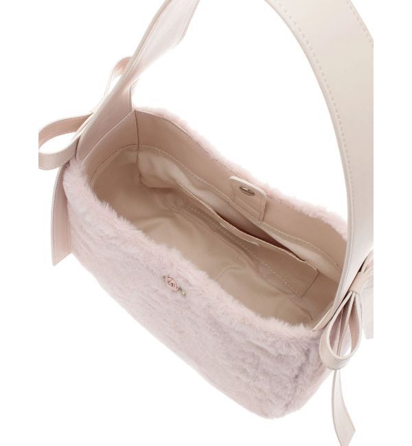 merry jenny「Dream Garden-tulip ribbon lace tote」|トートバッグ|