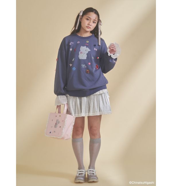 merry jenny「New Wave Sugar cat square bag」|トートバッグ|