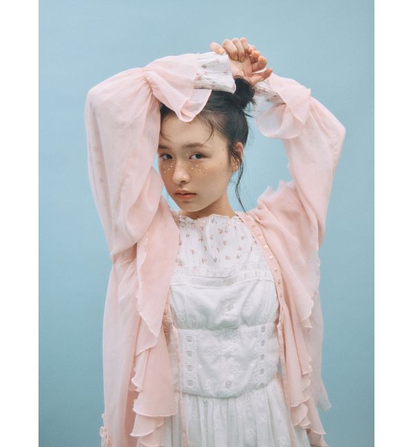 merry jenny「flower laceフレアワンピース」|ワンピース|