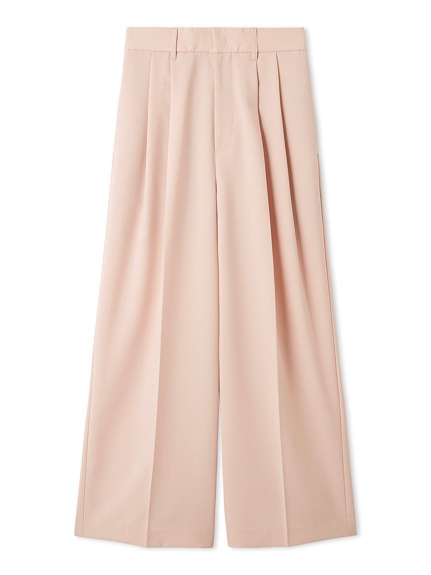 Mila Owen「ドライタッチ2タックワイドパンツ」|チノ|PNK