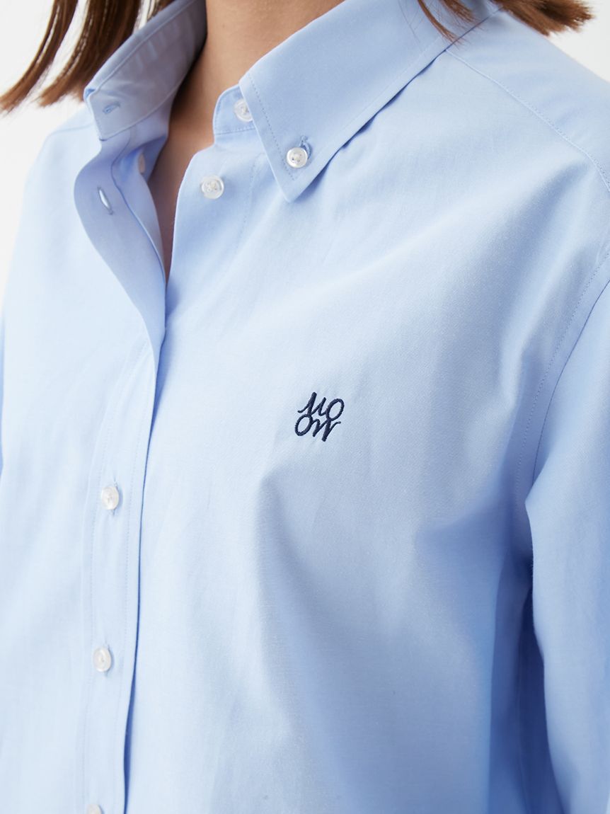 Mila Owen「ボタンダウン短丈シャツ」|シャツ・ブラウス|