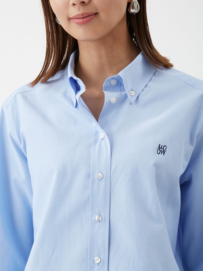 Mila Owen「ボタンダウン短丈シャツ」|シャツ・ブラウス|