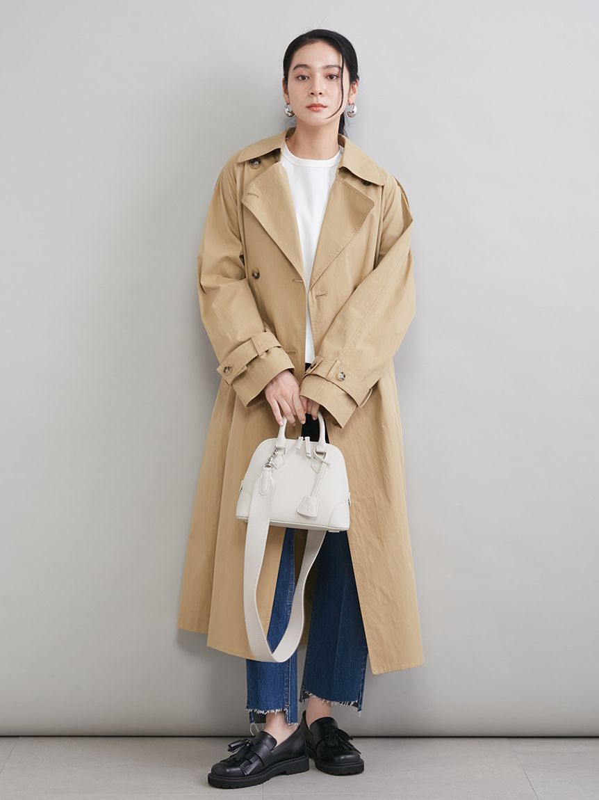 Mila Owen「撥水オーバーサイズトレンチコート」|トレンチコート|