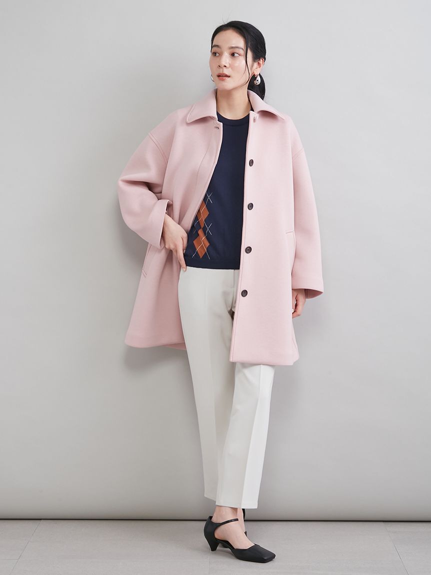 Mila Owen「【MILA PANTS】後ろゴムテーパードパンツ」|チノ|