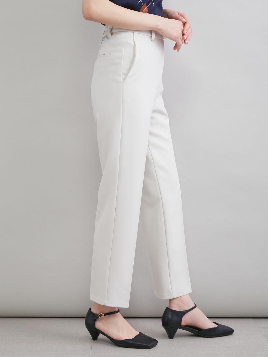 Mila Owen「【MILA PANTS】後ろゴムテーパードパンツ」|チノ|