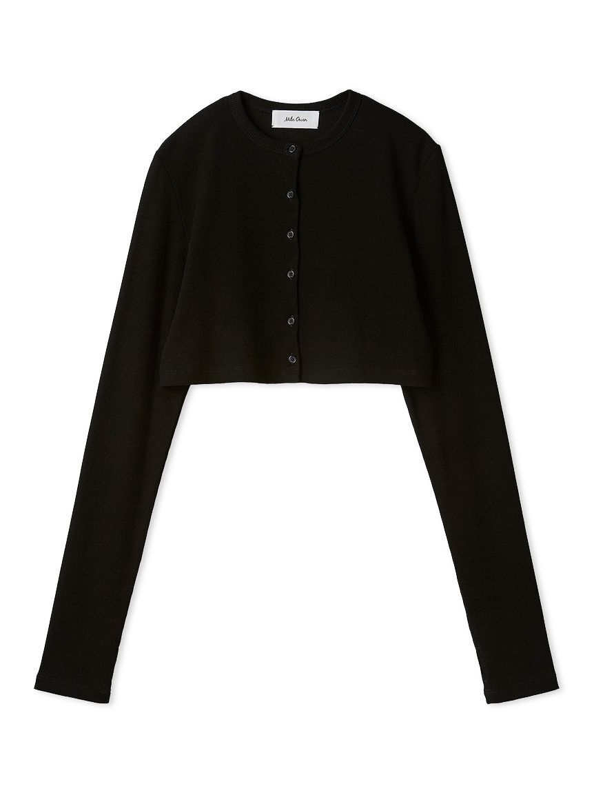 Mila Owen「UVケアテレコボレロカーディガン」|カーディガン|BLK