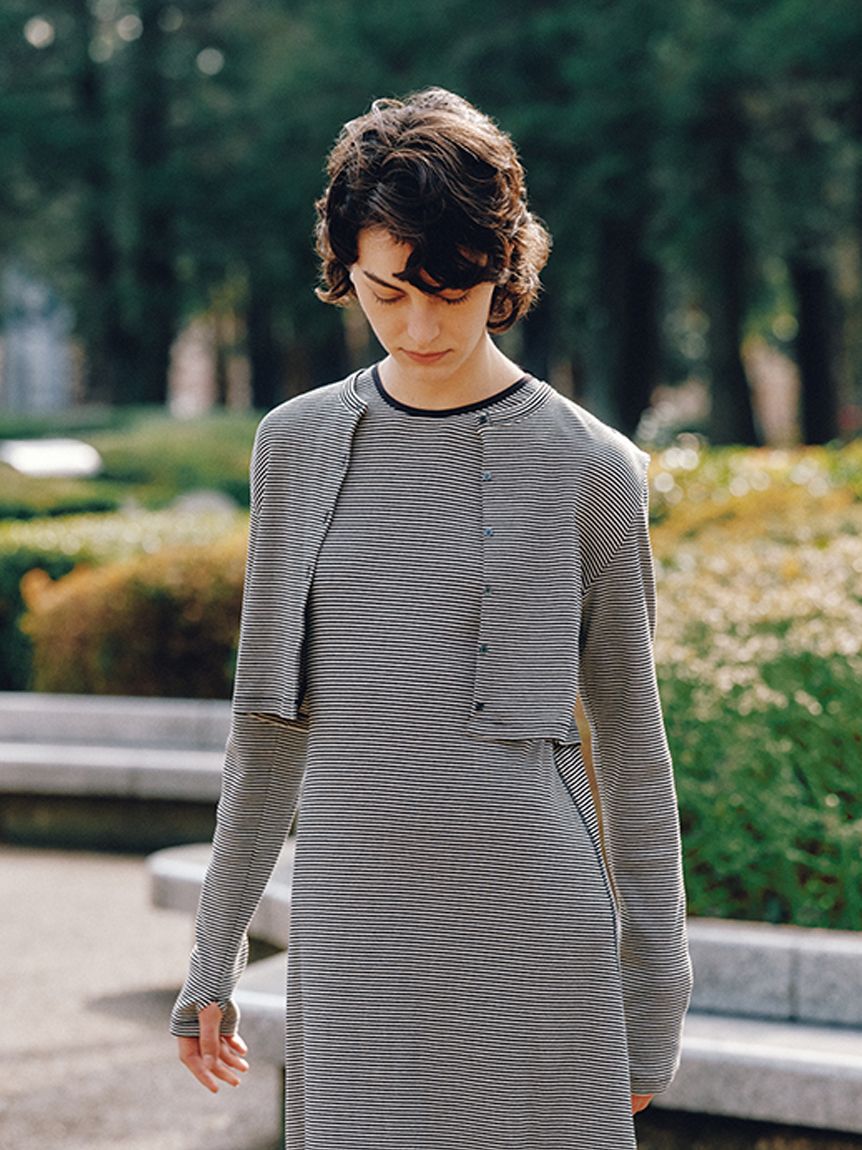 Mila Owen「UVケアテレコボレロカーディガン」|カーディガン|