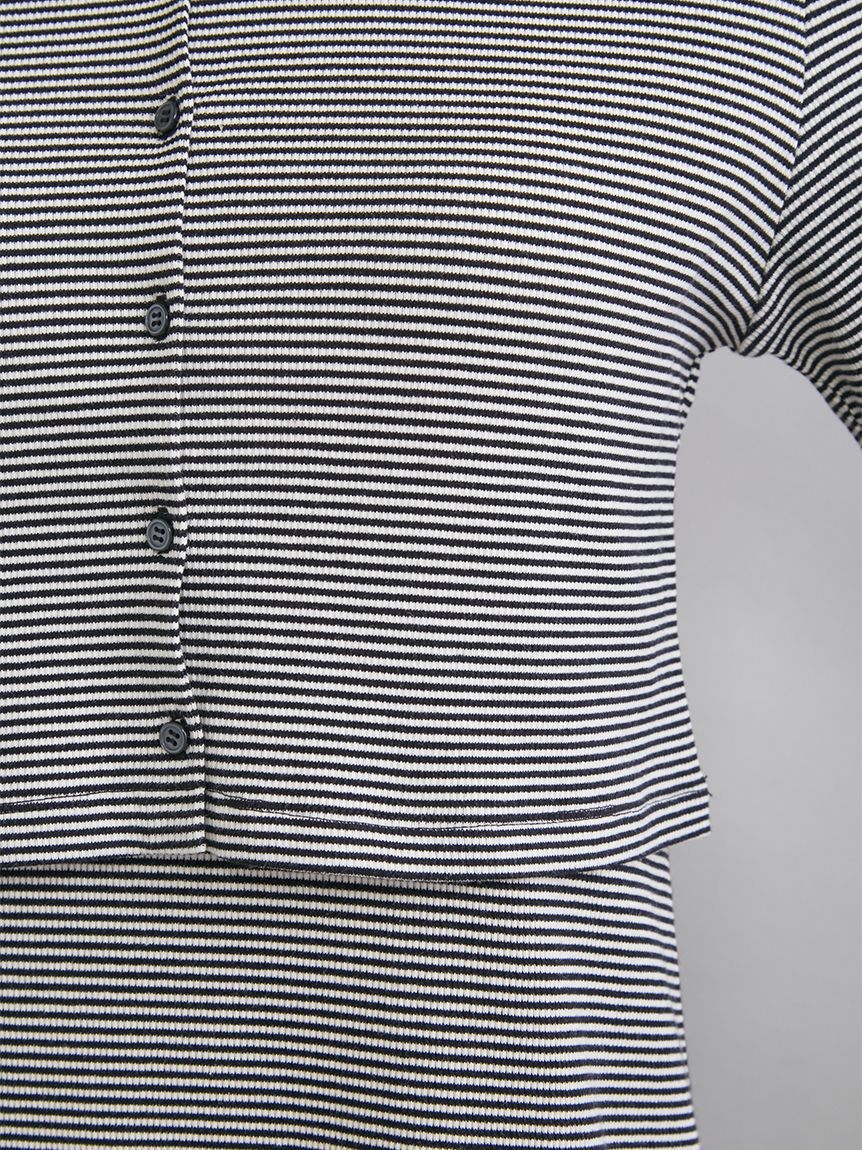 Mila Owen「UVケアテレコボレロカーディガン」|カーディガン|