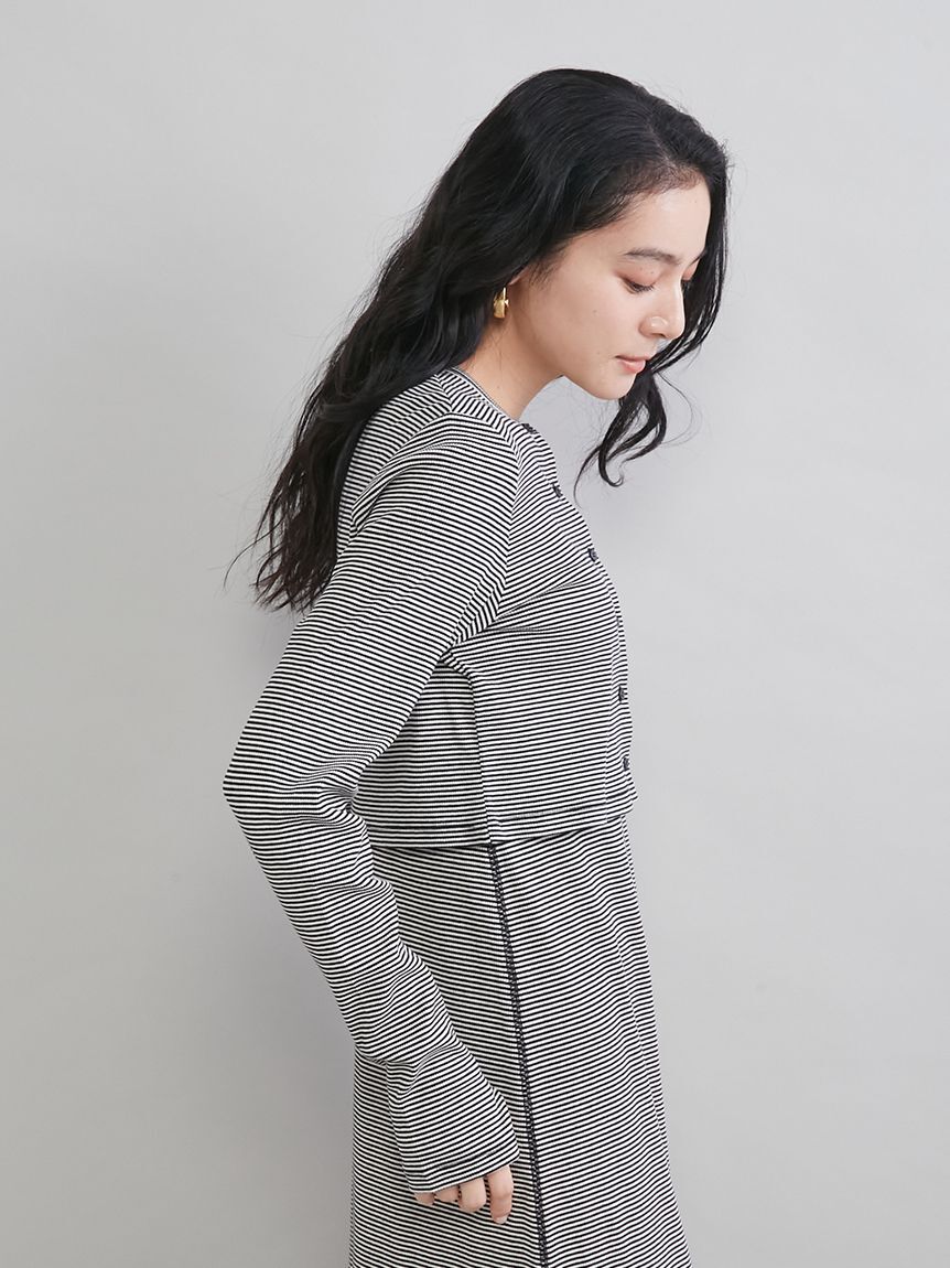 Mila Owen「UVケアテレコボレロカーディガン」|カーディガン|