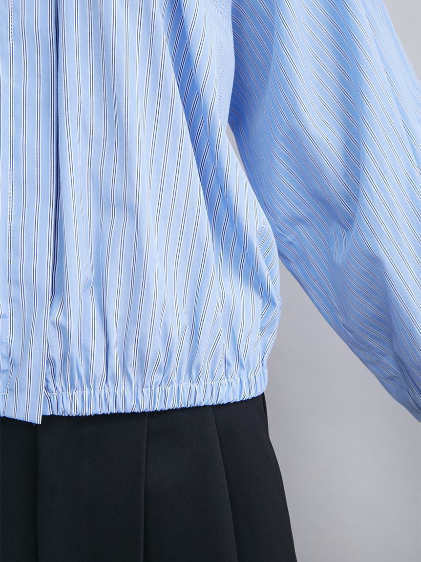 Mila Owen「クロップドギャザーバルーンシャツ」|シャツ・ブラウス|