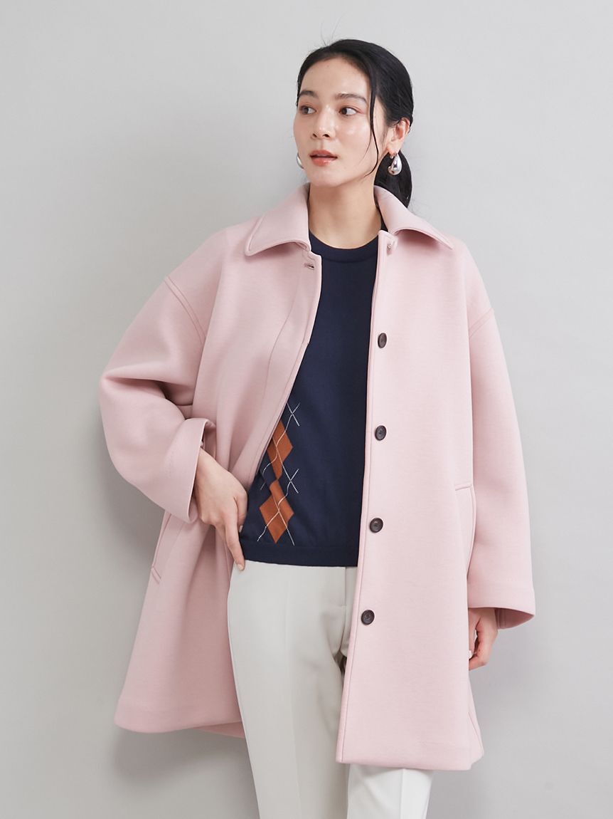 Mila Owen「ステンカラーＡラインポンチコート」|ステンカラーコート|PNK