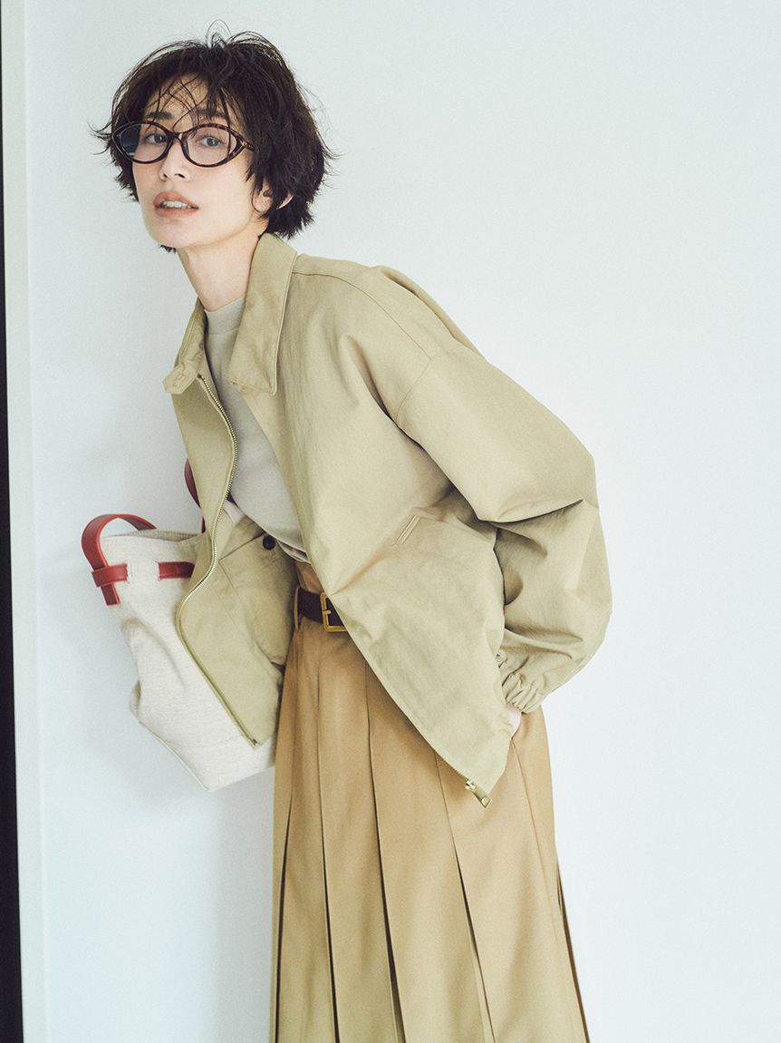 Mila Owen「フォルムデザインスウィングトップ」|ブルゾン・スタジャン|