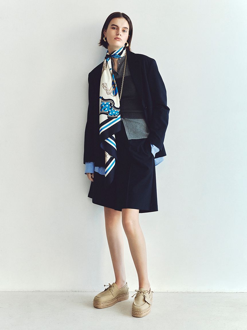 Mila Owen「UVケアシアーリブニットカーディガン」|カーディガン|