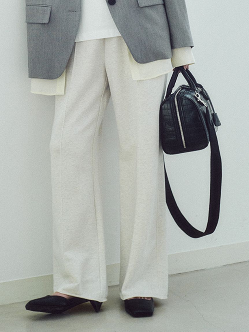 Mila Owen「【MILA PANTS】ストレートスエットパンツ」|チノ|IVR