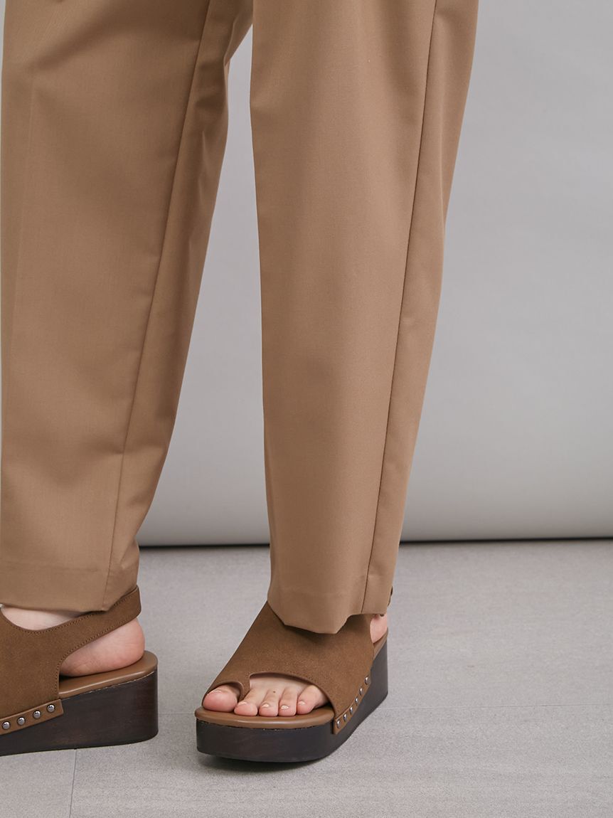 Mila Owen「２タックテーパードパンツ」|チノ|